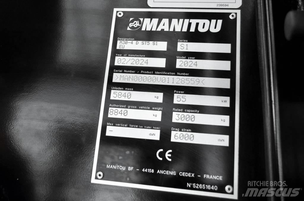 Manitou M 30-4 Dieselmotviktstruckar