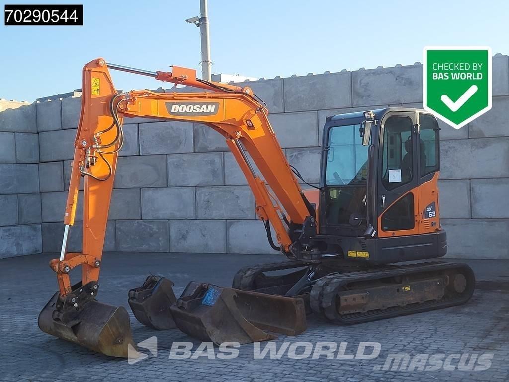 Doosan DX63-3 Minigrävare < 7t