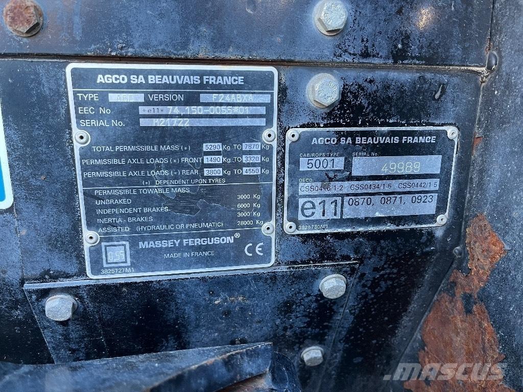 Massey Ferguson 4365 Traktorer