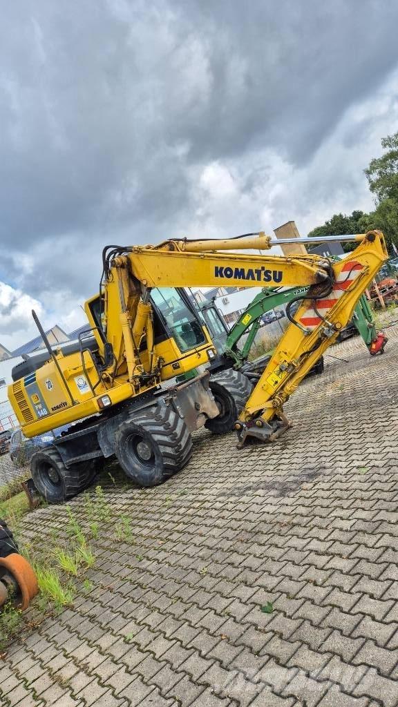 Komatsu PW148-8 Hjulgrävare