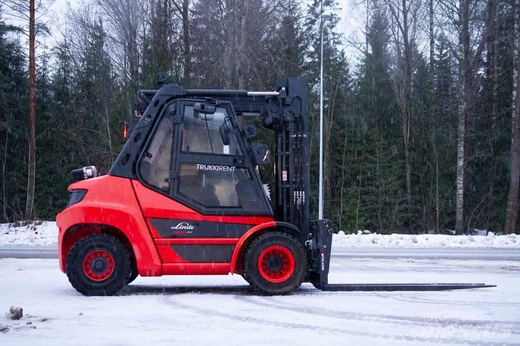 Linde H 80 D-03 Dieselmotviktstruckar