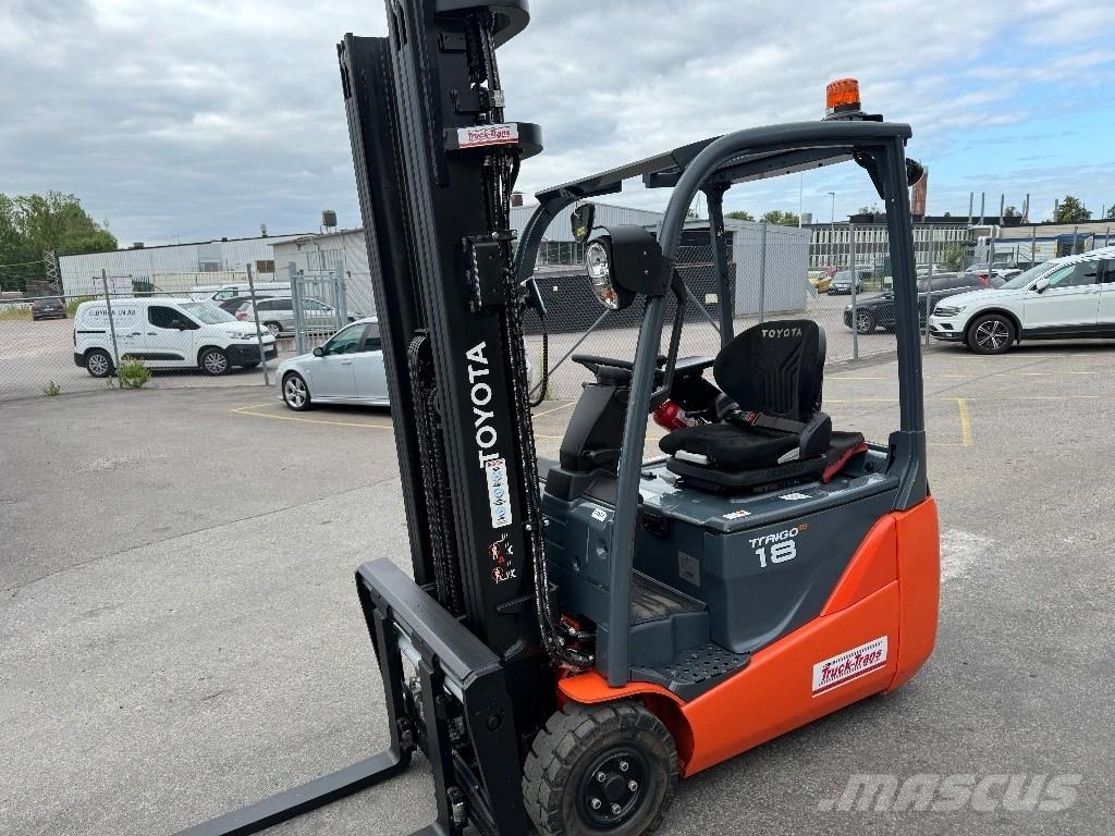 Toyota 8FBEK18T Elmotviktstruckar