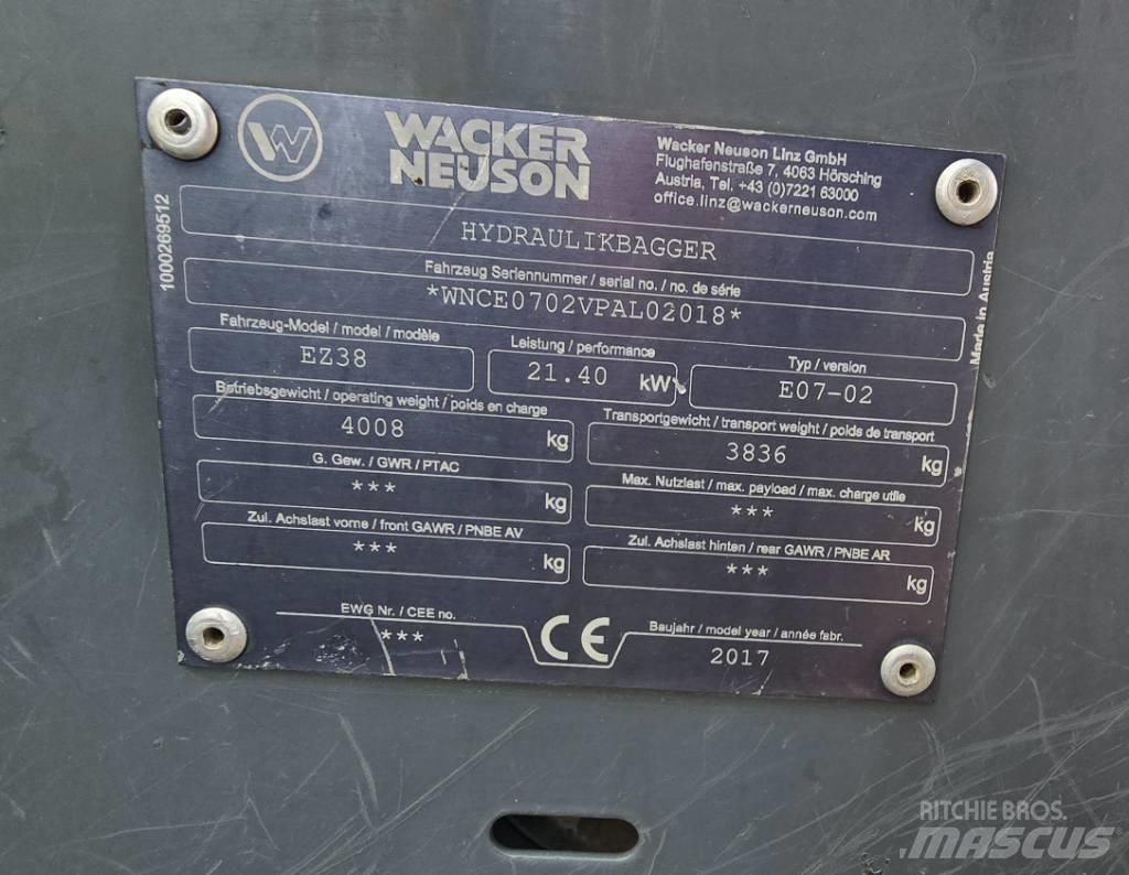 Wacker Neuson EZ 38 Minigrävare < 7t