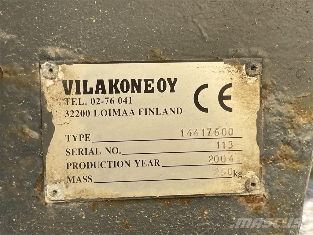  Vilakone Wille lava Kompakttraktor-tillbehör
