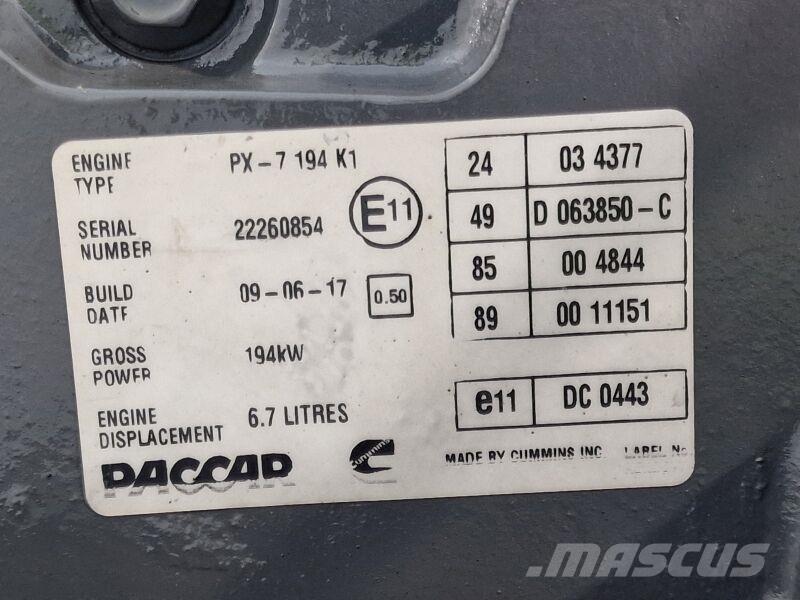 DAF PX-7 194 K1 Motorer