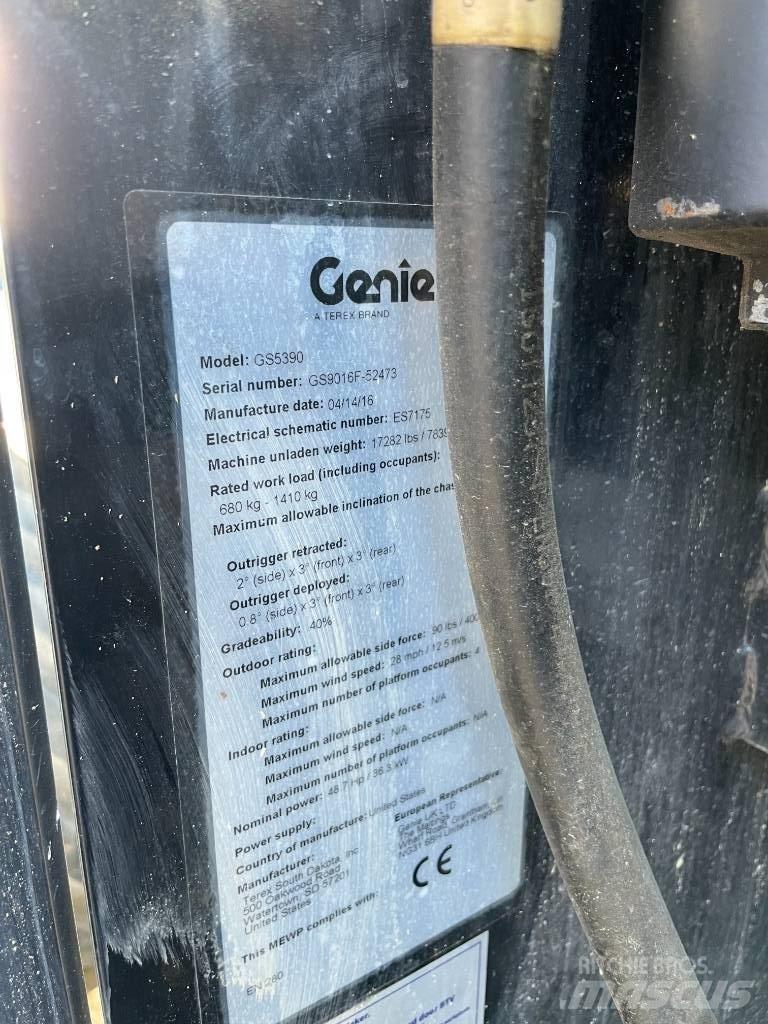 Genie 5390RT Saxliftar