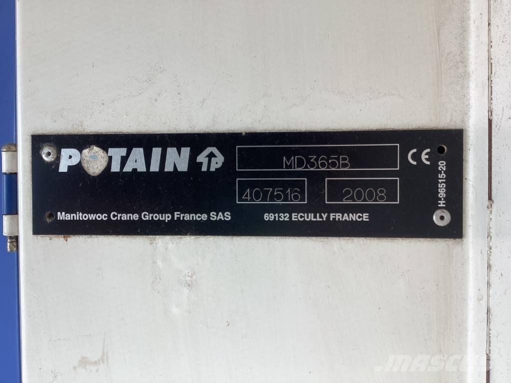 Potain MD365B Byggkranar