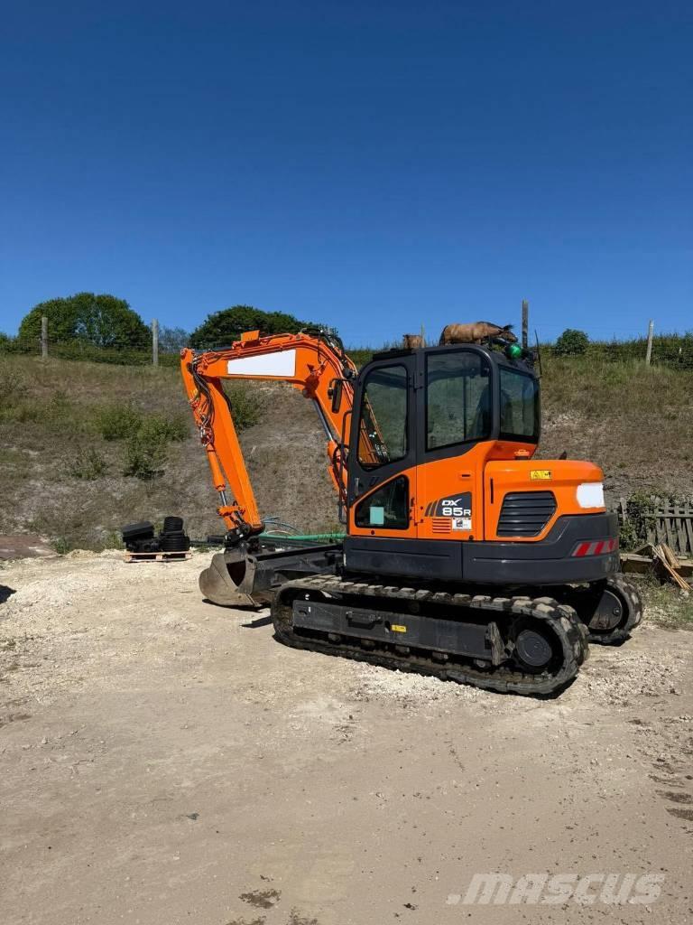 Doosan DX 85 R-3 Midigrävmaskiner 7t - 12t