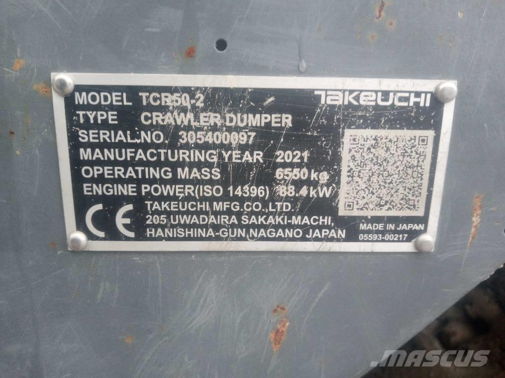 Takeuchi TCR 50-2 Banddumprar