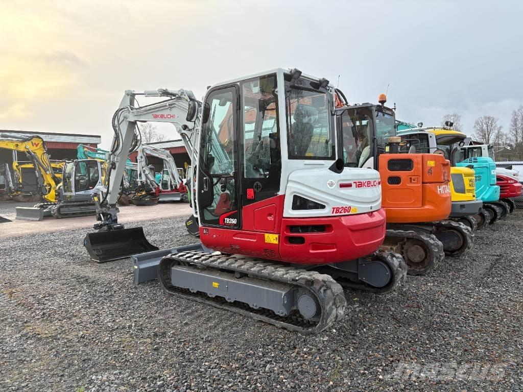 Takeuchi TB260 Minigrävare < 7t