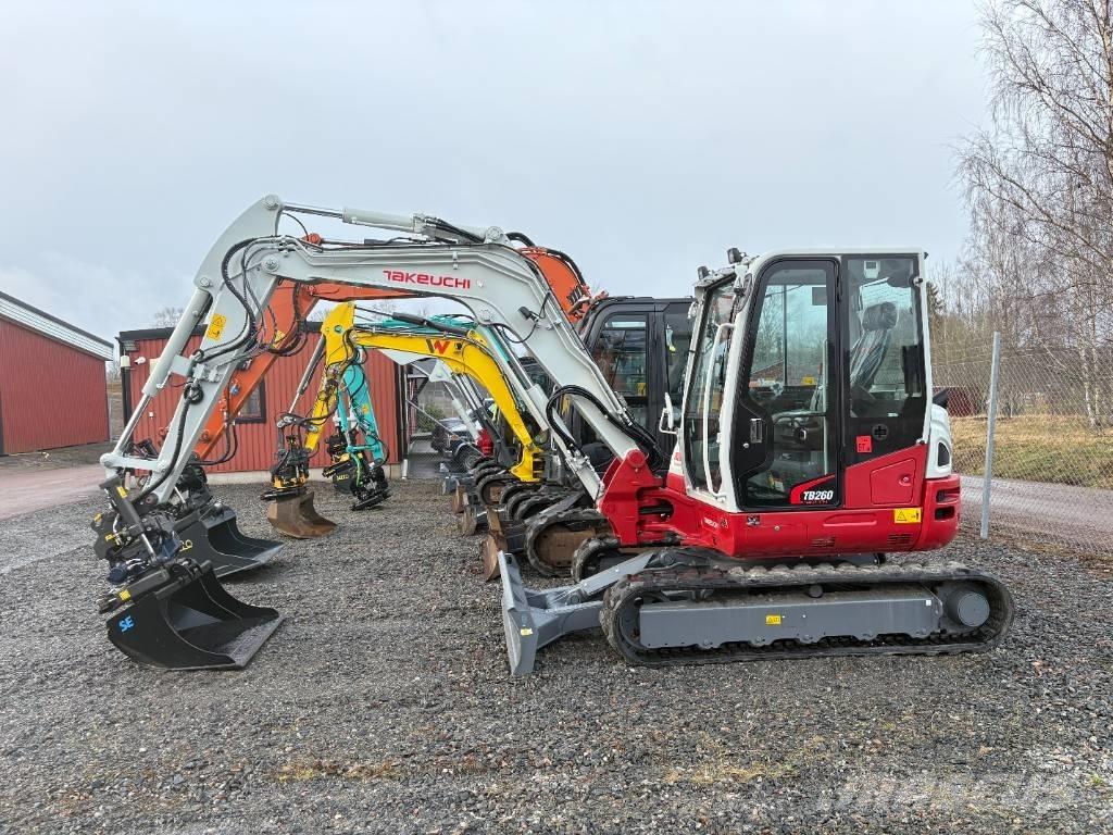 Takeuchi TB260 Minigrävare < 7t