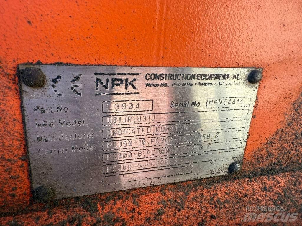 NPK U-31JXA Krossar för Entreprenad