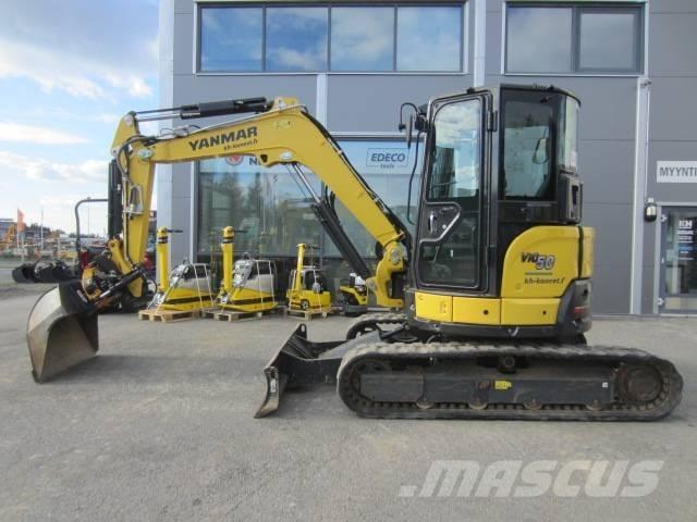Yanmar Vio 50 Minigrävare < 7t