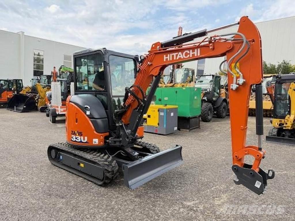 Hitachi ZX33U-6 Minigrävare < 7t