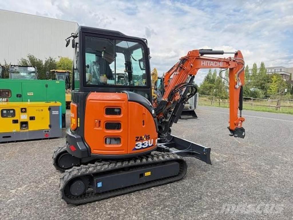 Hitachi ZX33U-6 Minigrävare < 7t