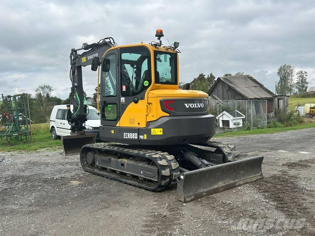 Volvo ECR 88 D PRO Midigrävmaskiner 7t - 12t