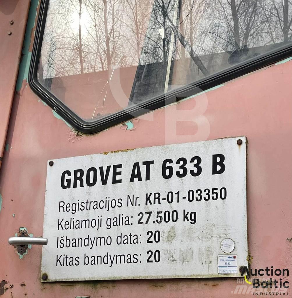 Grove AT 633 B Allterrängkranar