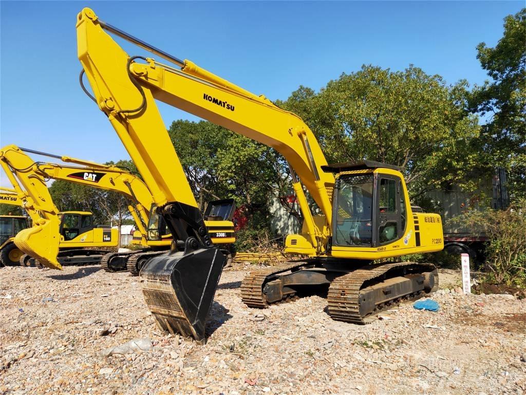 Komatsu PC 200-6 Bandgrävare