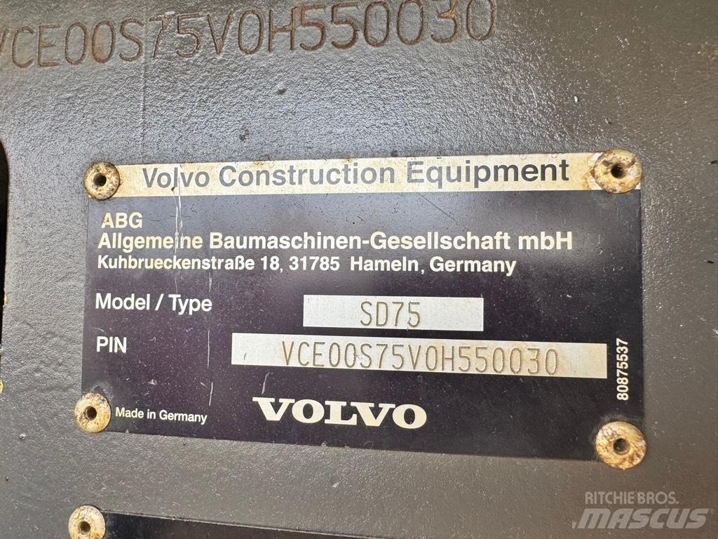 Volvo SD 75 Envalsvältar