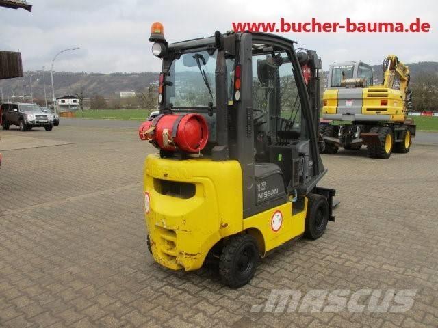 Nissan KB 14 GNA Gasolmotviktstruckar
