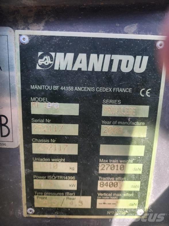 Manitou MT1840 Teleskoplastare