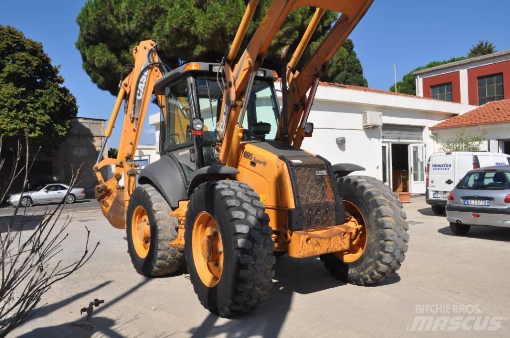 CASE 695 SM Grävlastare