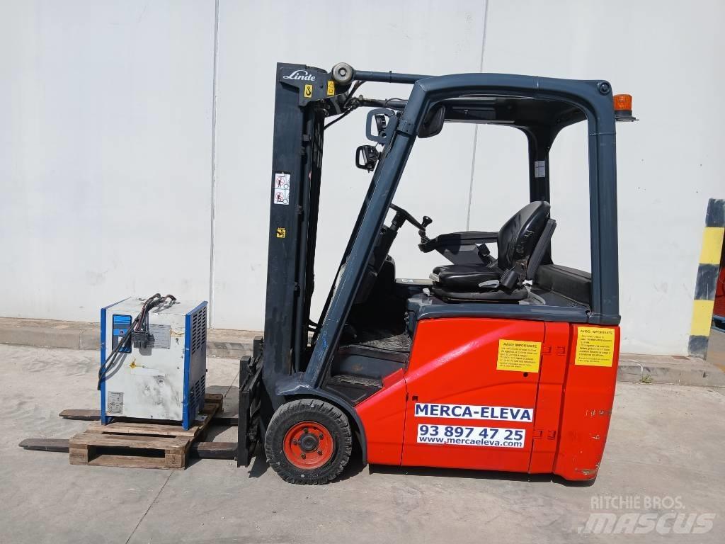 Linde E16H-01 Elmotviktstruckar