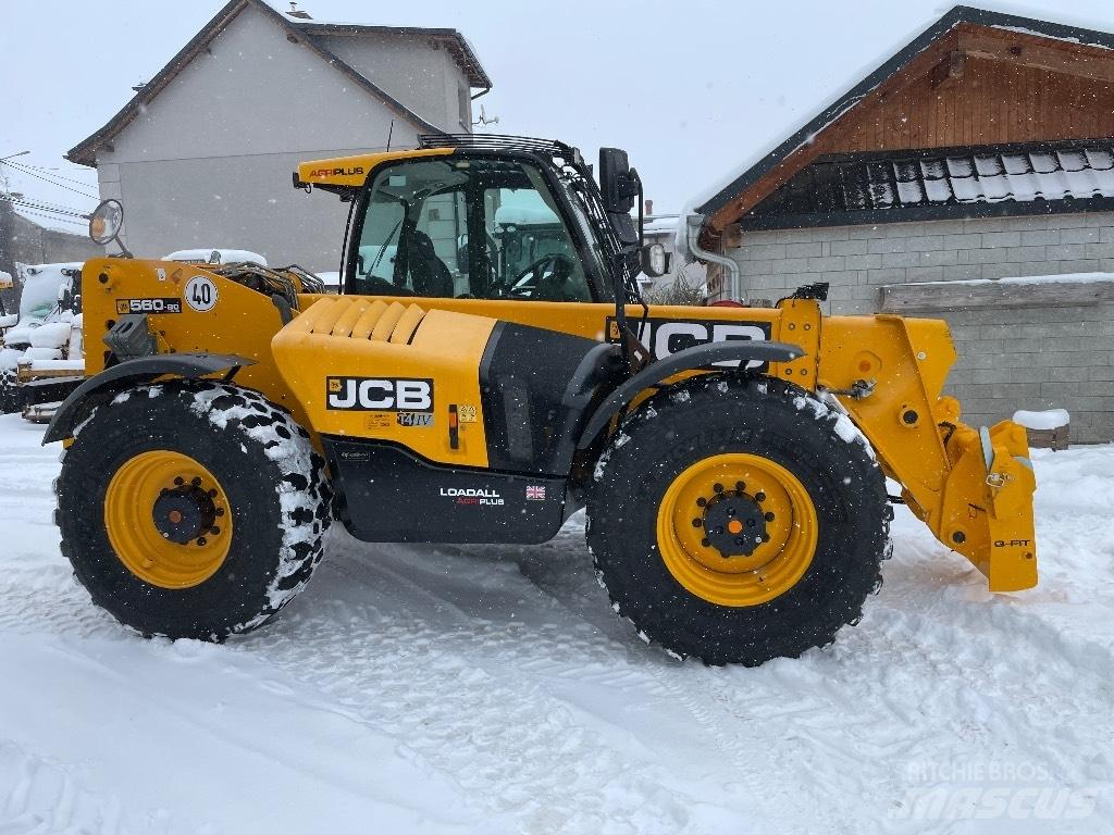 JCB 560-80 AGRI PLUS Redskapsbärare för lantbruk