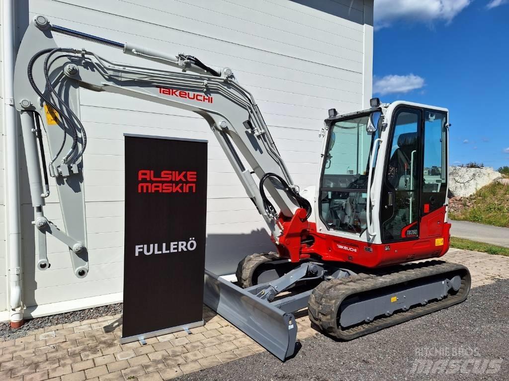 Takeuchi TB260 Minigrävare < 7t