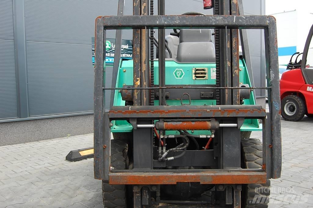 Mitsubishi FG15N Gasolmotviktstruckar