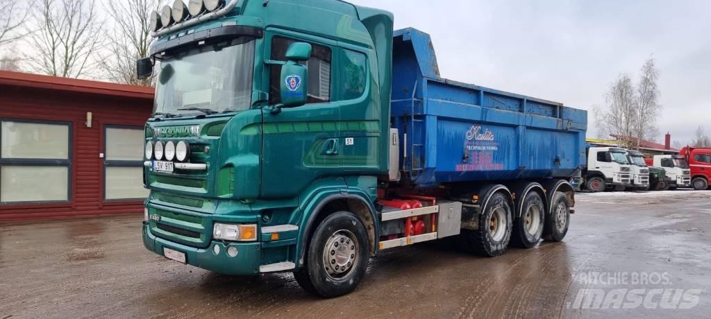 Scania R 480 Liftdumperbilar