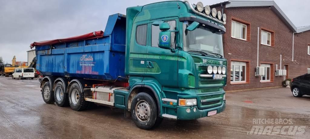 Scania R 480 Liftdumperbilar