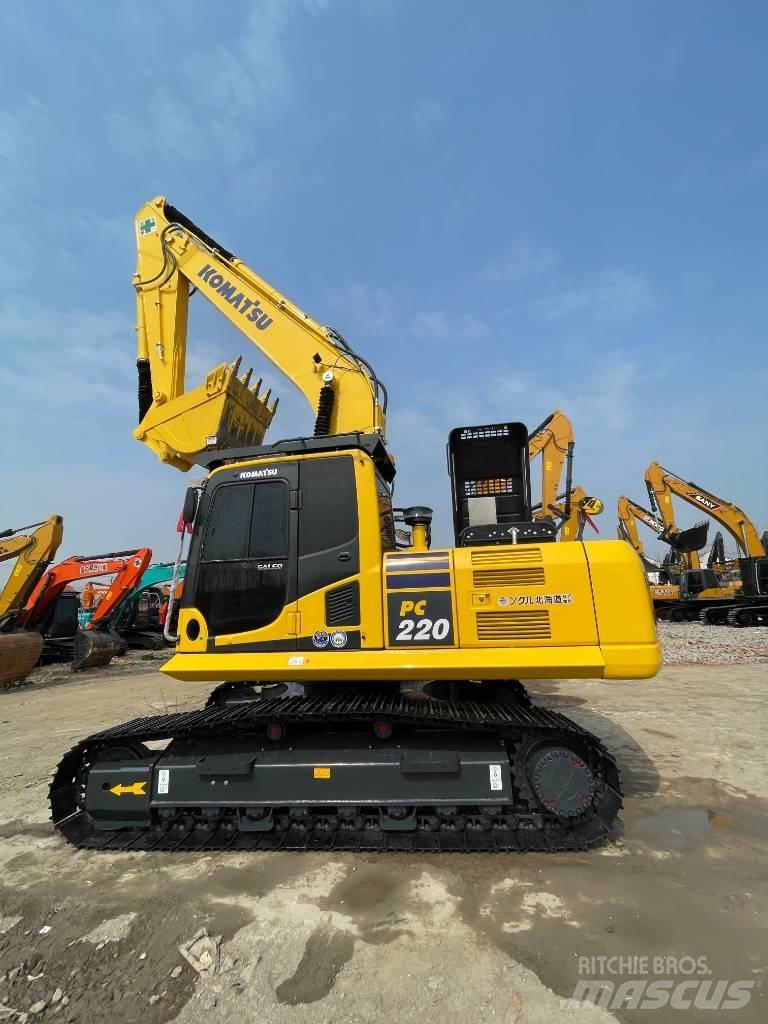 Komatsu PC 220 Bandgrävare