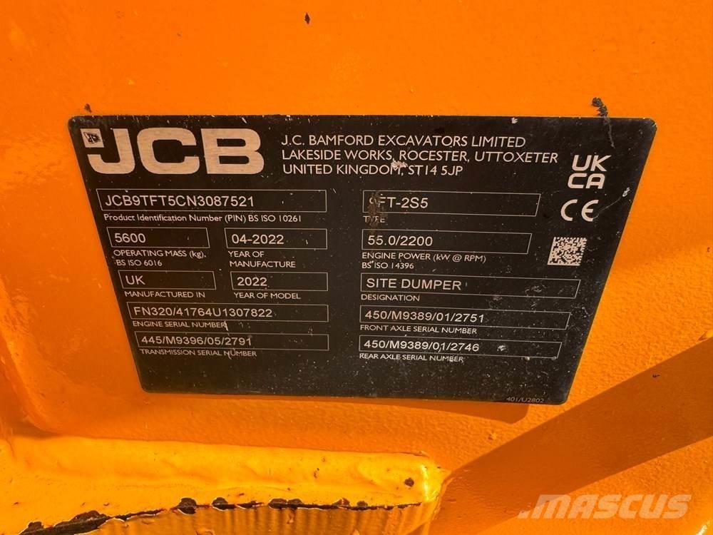 JCB 9T-2FT Minidumprar