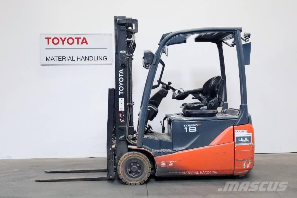 Toyota 8FBE18T Elmotviktstruckar