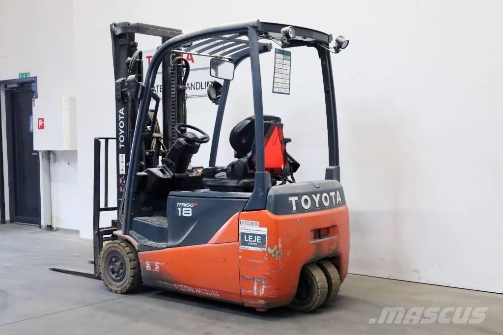 Toyota 8FBE18T Elmotviktstruckar