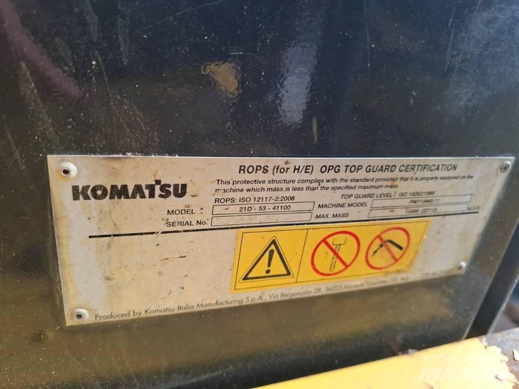 Komatsu PW 118MR-11 Hjulgrävare