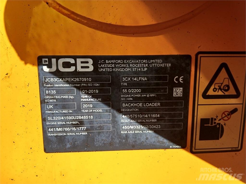 JCB 3 CX ECO Grävlastare