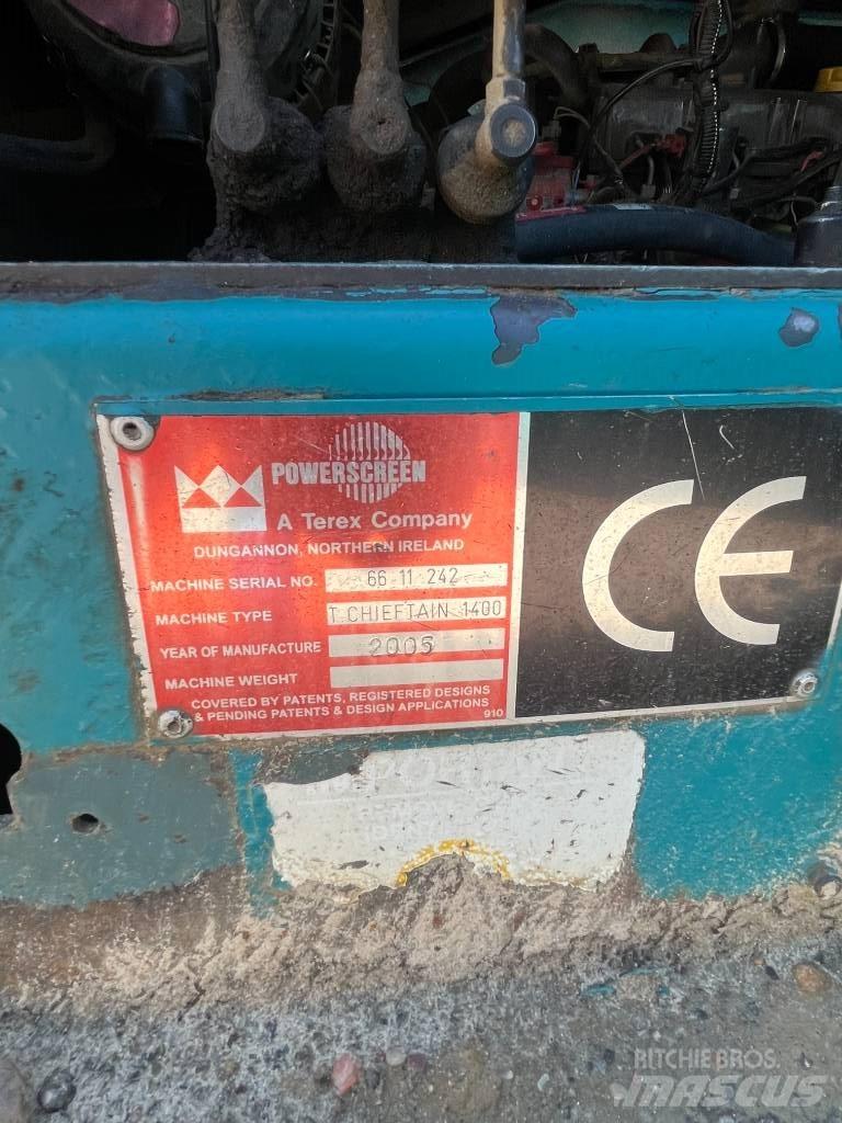 PowerScreen 1400 Mobila sorteringsverk