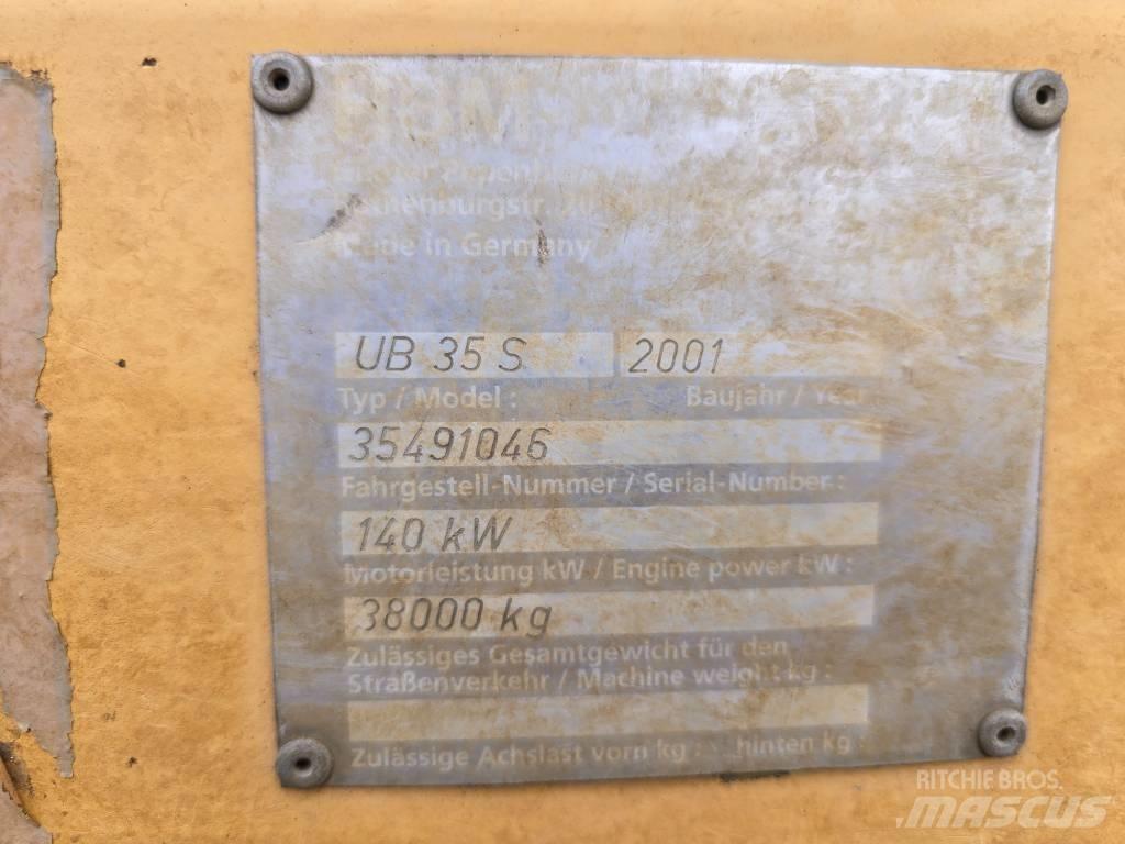 Nobas UB 35S Grävmaskiner med släpskopa