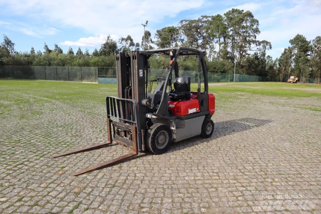 Nissan Y1D2A25Q Dieselmotviktstruckar