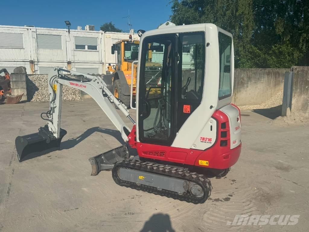Takeuchi TB 216 Minigrävare < 7t