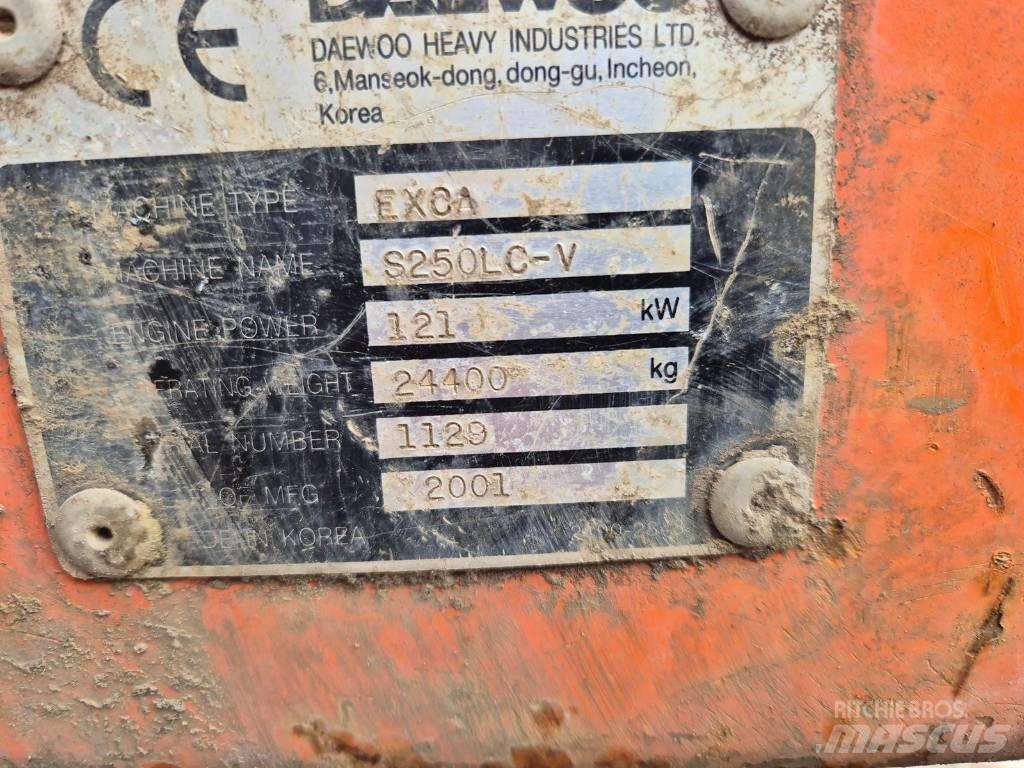Daewoo S250 Bandgrävare