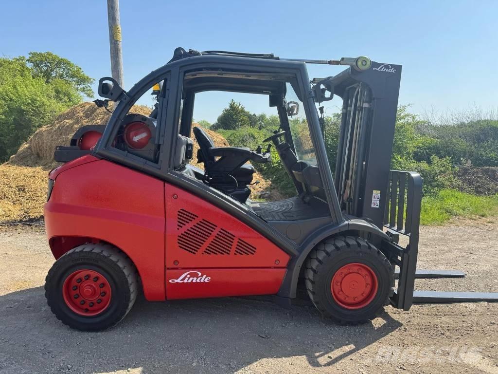 Linde H 50 T Gasolmotviktstruckar