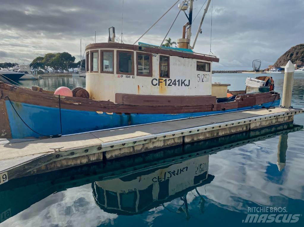  Trawler Boat Arbetsbåtar, pråmar och pontoner
