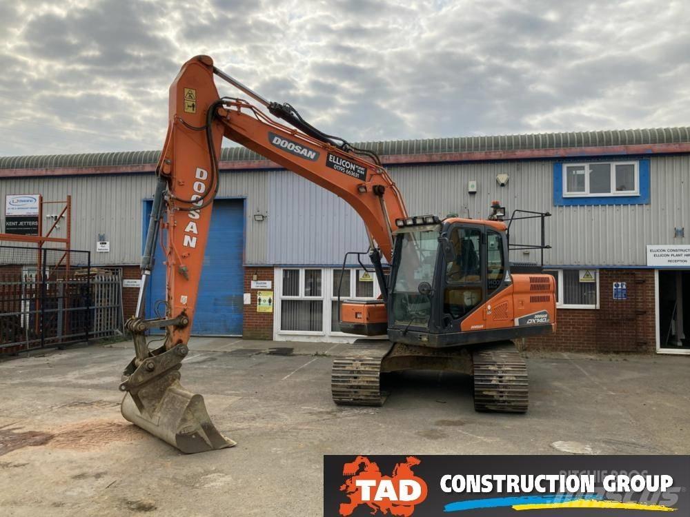 Doosan DX 140 LC Bandgrävare
