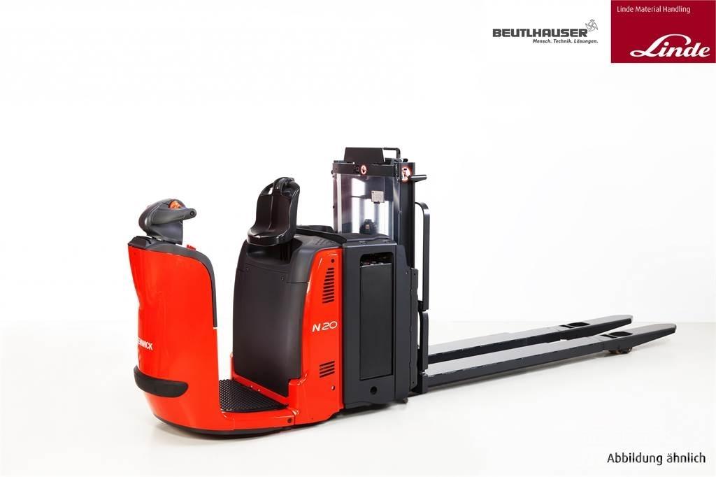 Linde N20-lang Plocktruck, låglyftande