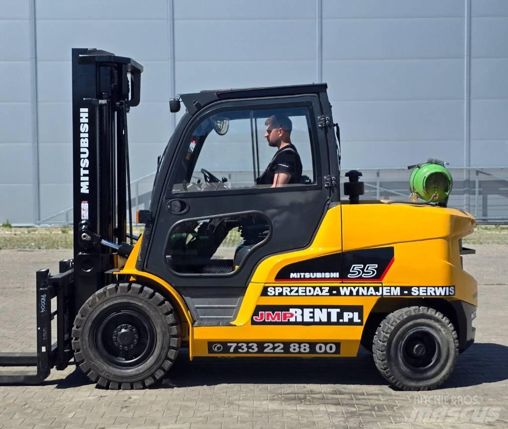 Mitsubishi FG 55 NT Gasolmotviktstruckar