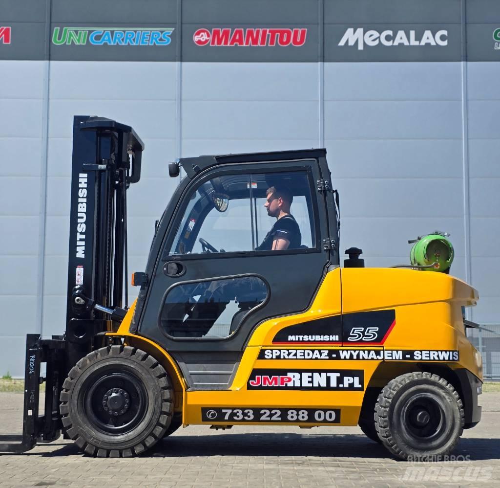 Mitsubishi FG 55 NT Gasolmotviktstruckar
