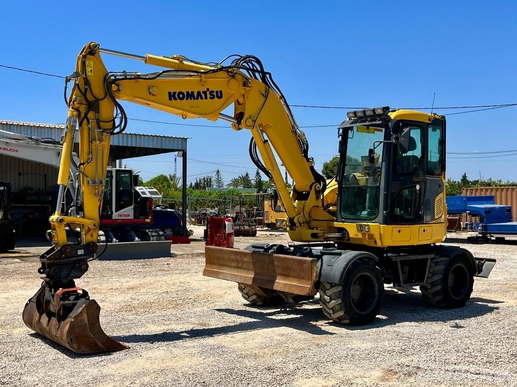 Komatsu PW 98 MR Hjulgrävare